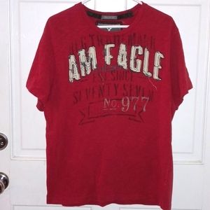 Red Vintage Fit American Eagle Outfitters TShirt